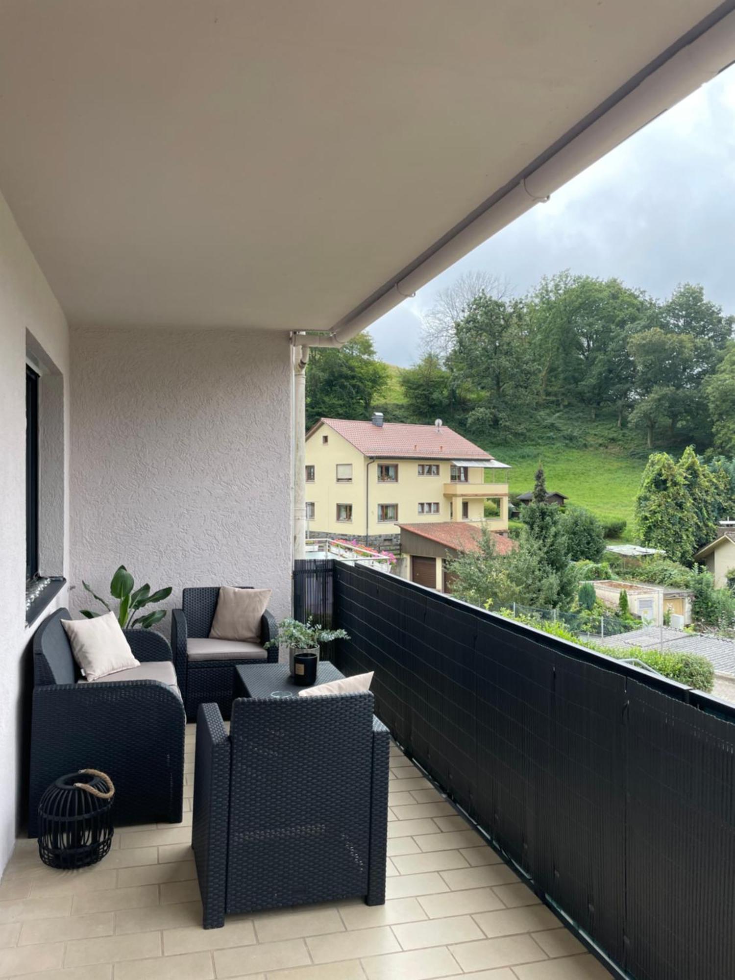 Ferienwohnung Am Felsenmeer Lautertal  Buitenkant foto
